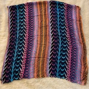Express aztec print scarf / coverup